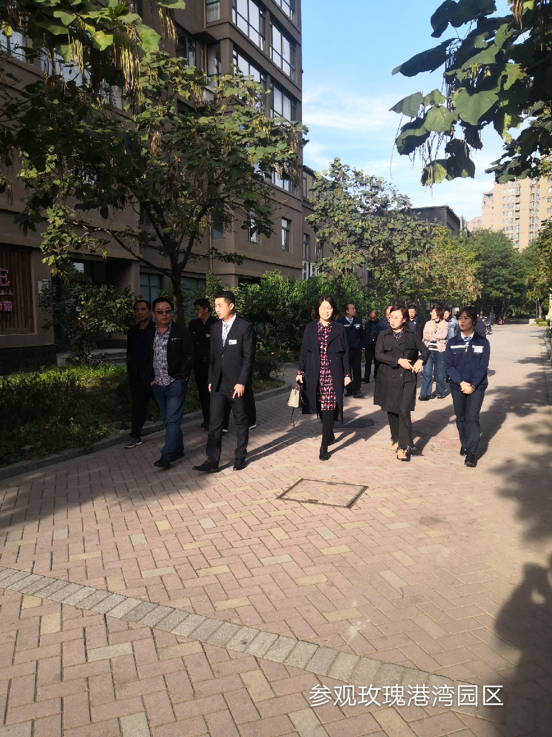 贺玫瑰港湾、名仕庄园成为丹东参观学习代表项目-暨营口发改委莅临项目参观指导 